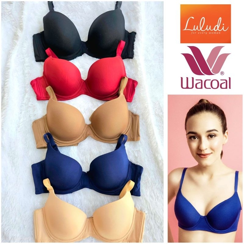 BRA LULUDI by WACOAL PAKAI KAWAT BUSA TIPIS LB 5971 32B 34A 34B 34C 36A 36B 36D 38B 38D BH LB5971 K1