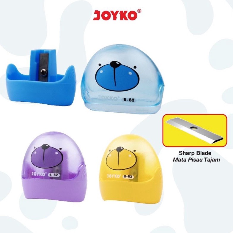 

Sharpener Rautan Joyko B 82 Bear 1pak24pcs KODE O8R9