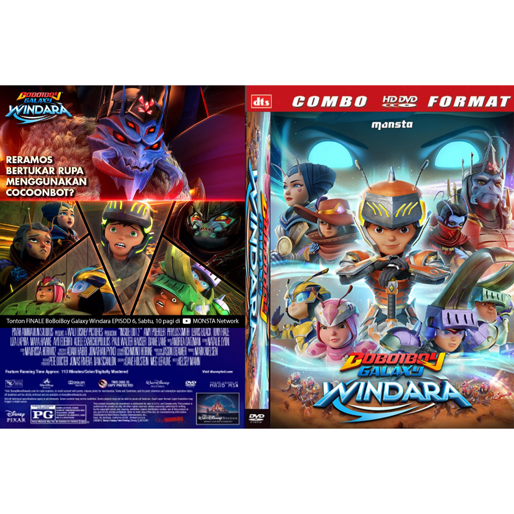 Kaset Dvd Terbaru BoBoiBoy Galaxy Windhara Season 1