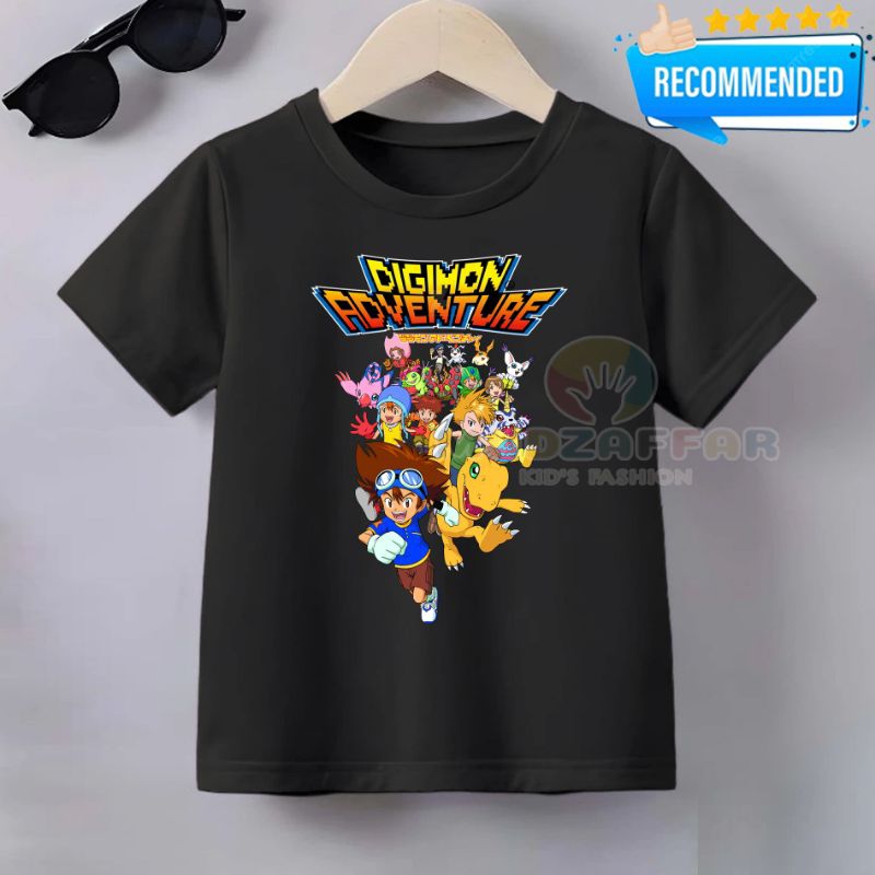BAJU KAOS ANAK DIGIMON ADVENTURE KAOS ATASAN ANAK DIGIMON ADVENTURE