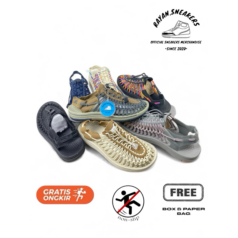 •RYNSNKRS• Sandal Tali Pria Wanita - Sandal Gunung Pria - Sandal Casual Pria