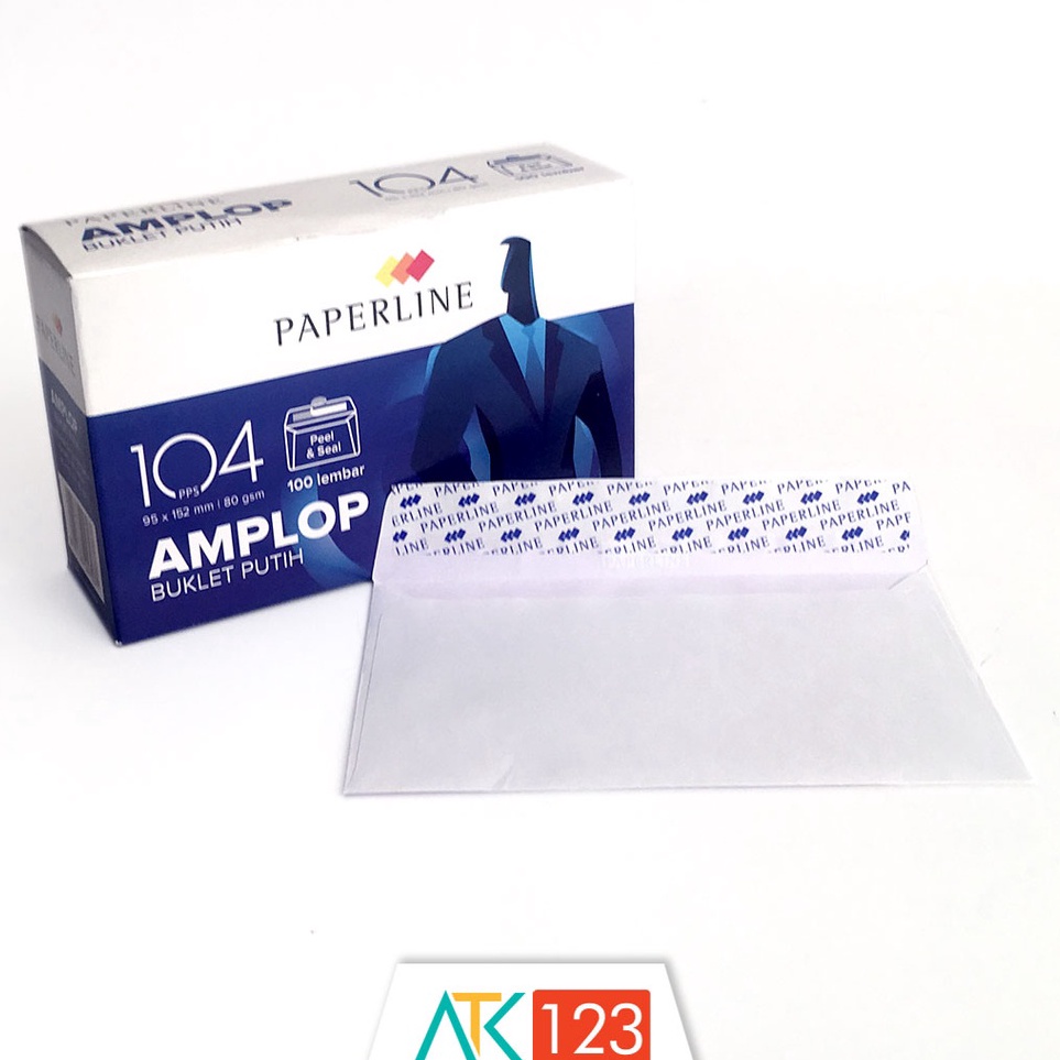 

Ready Amplop Putih Paperline 14 PPS Uk 95 x 152 mm