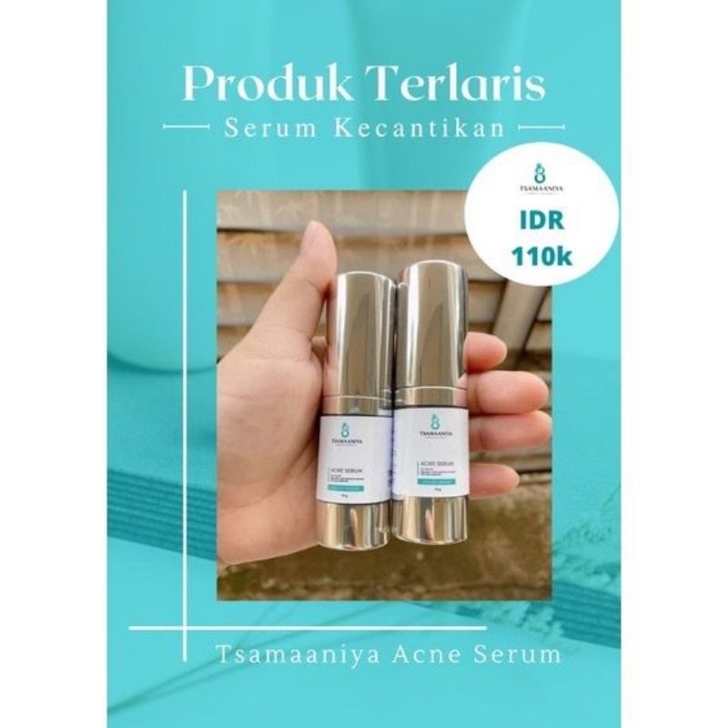 TSAMAANIYA - ACNE SERUM / ACNE SERUM DAN SERUM FLEK / GLOW FLEK