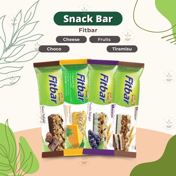 

Fitbar Multigrain All Variants Delight 22gr - Snack Diet Enak & Lezat