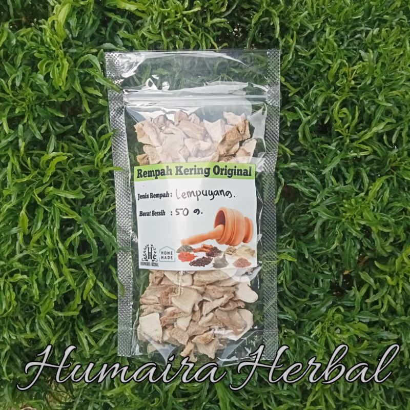 

Rempah Herbal Kering Lempuyang Iris Kering Obat Herbal Alami 50gr