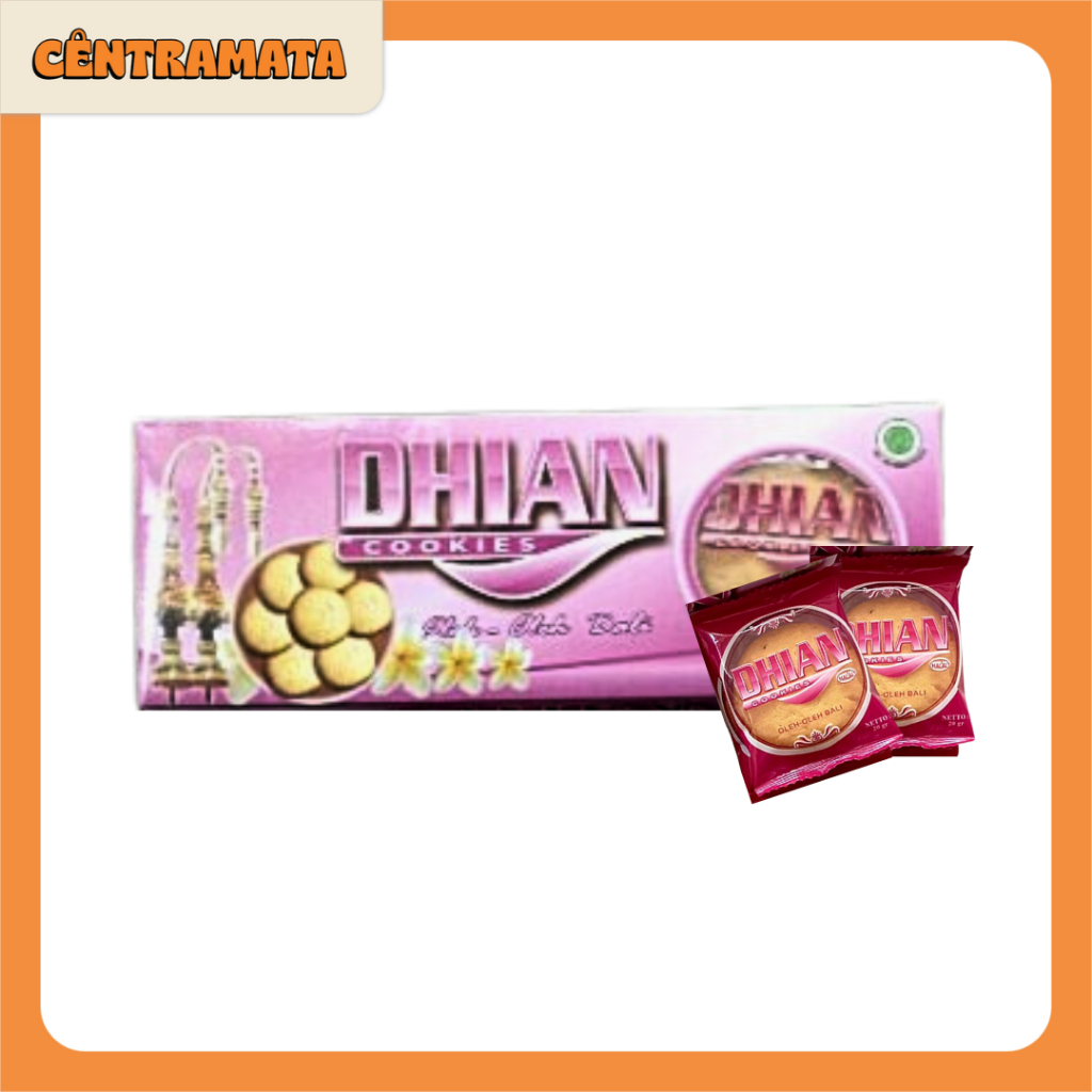 

Cookies Dhian isi 10pcs | Oleh-Oleh Khas Bali