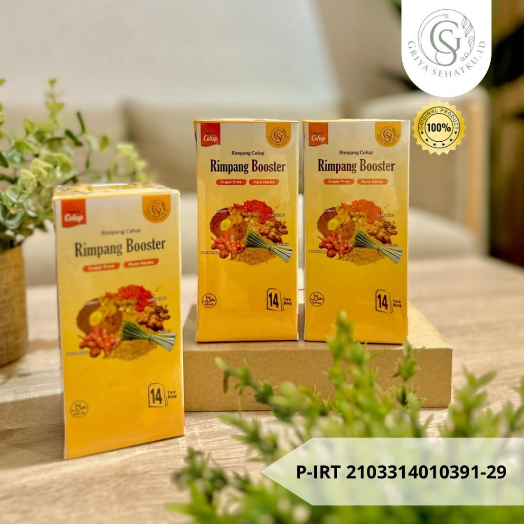 Paket Hemat 3 BOX Rimpang Celup  Rimpang Booster resep JSR 100% Rempah murni