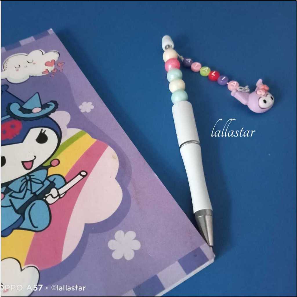 Pen DIY Pulpen Custom Nama Ballpoint Beads