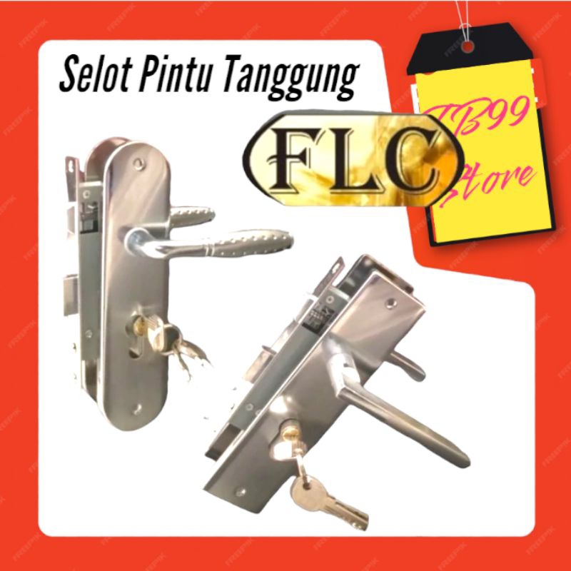 Harga Per Karton Isi 24 pcs Kunci Pintu Medium / Selot Pintu Tanggung FLC