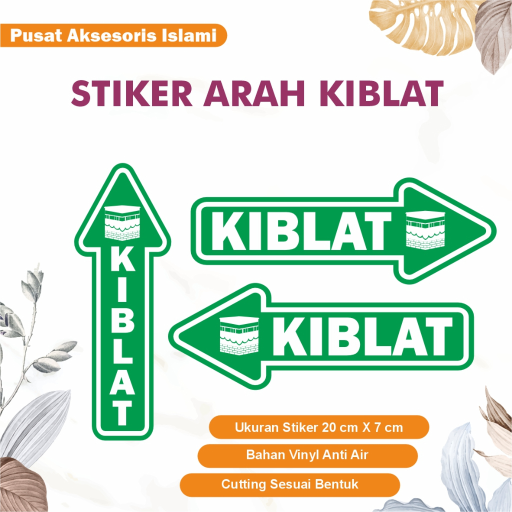 

STIKER ARAH KIBLAT, STIKER TEMPAT WUDHU, STIKER MUSHOLA DLL
