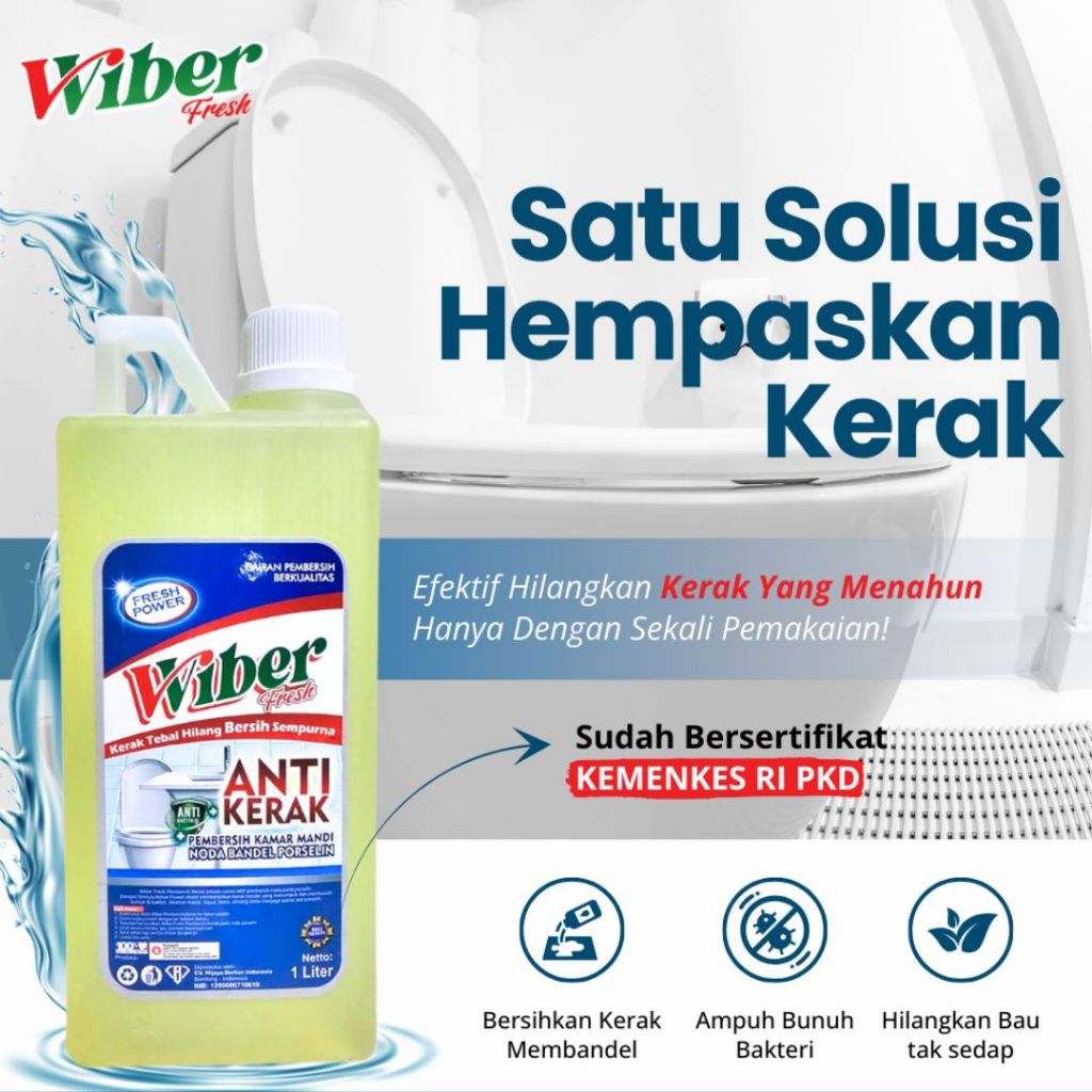 PEMBERSIH KERAK Wiber Fresh