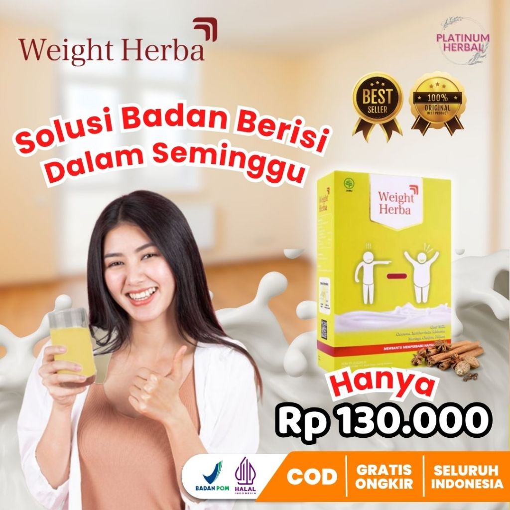 

Susu Weight Herba Original - Susu Penggemuk Badan secara Signifikan
