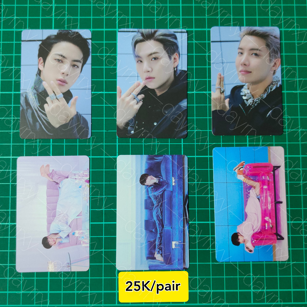 BTS PROOF Photocard [Official] - Namjoon RM Jin Yoongi Suga J-hope Jimin Taehyung V Jungkook