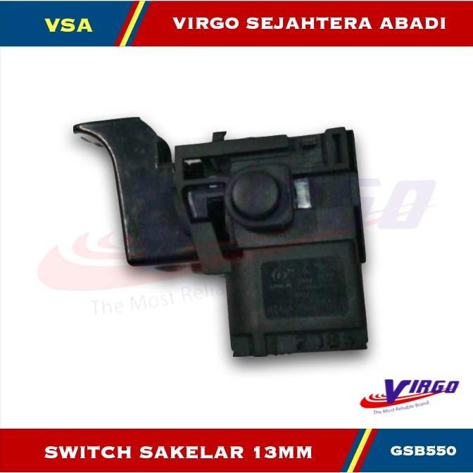 SWITCH GSB550RE NEW SAKELAR SAKLAR MESIN BOR BOSCH 13mm GSB550 GSB 550 RE NEW