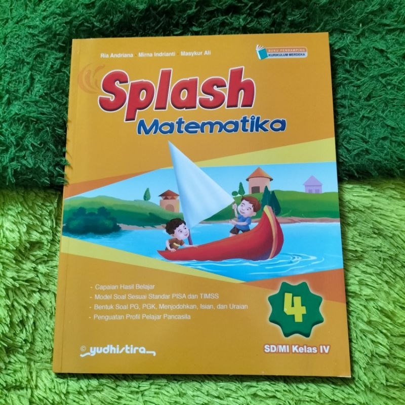 ORIGINAL BUKU SPLASH MATEMATIKA KELAS 4 SD/MI KURIKULUM MERDEKA