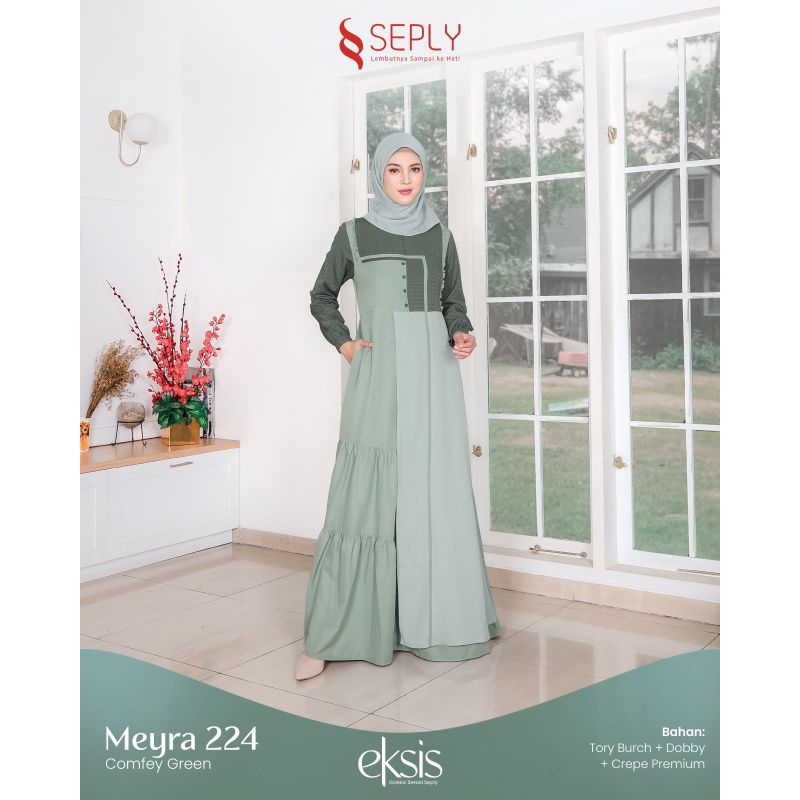 Gamis Meyra 224 Comfey Green By Seply