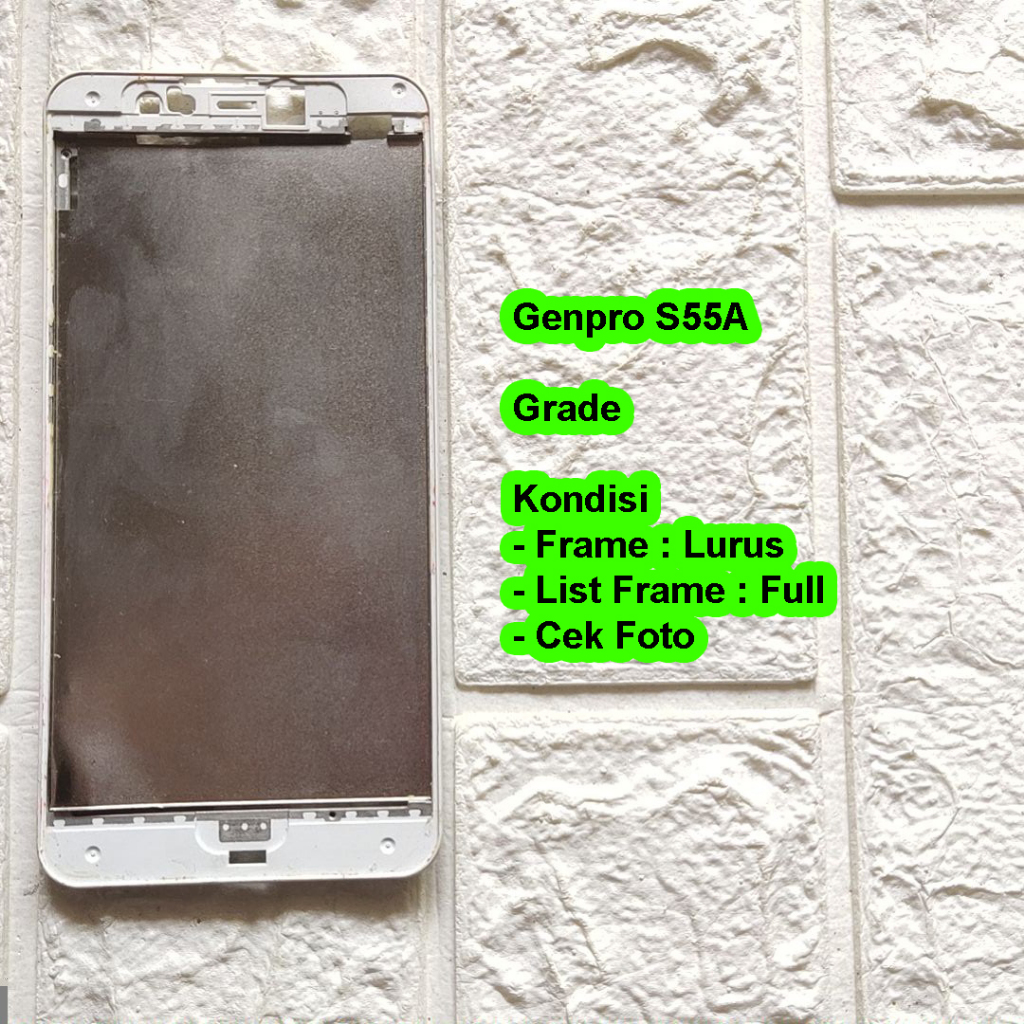 Frame Tulang Tengah Evercoss Genpro Z S55A tatakan LCD copotan