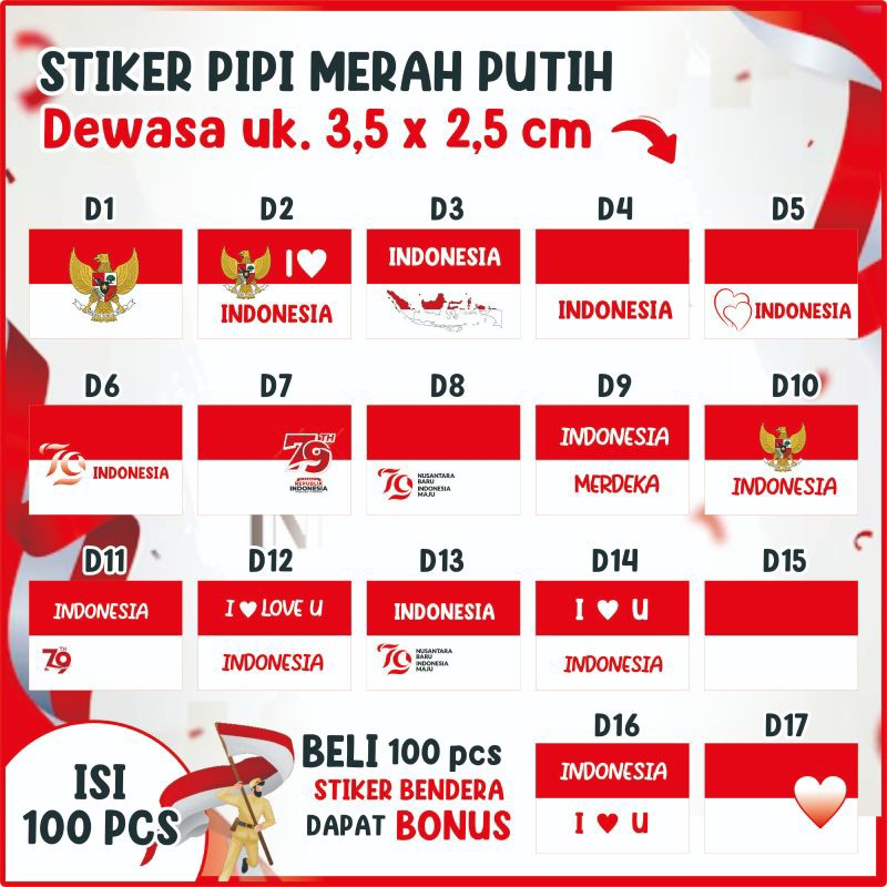 

Stiker merah putih untuk dewasa
