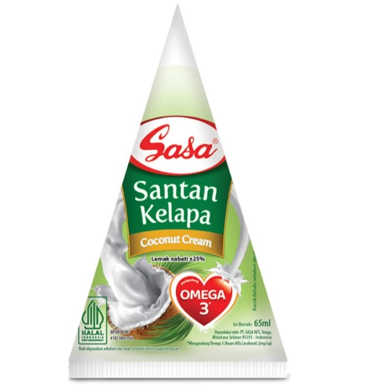 

Sasa santan cair siap digunakan