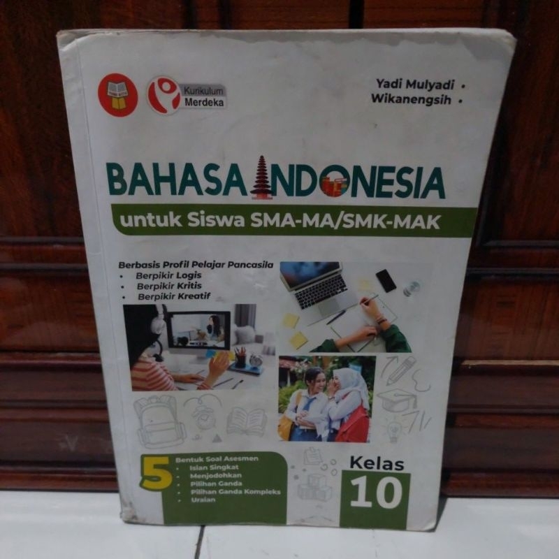 Bahasa Indonesia Yrama Widya SMA/MA/SMK/MAK Kelas 1,10,X