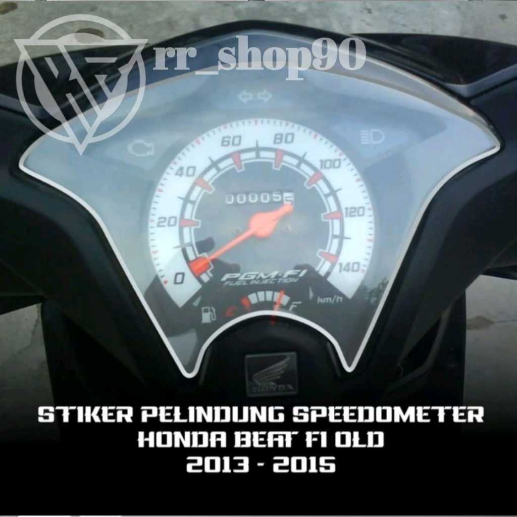 Stiker Antigores Speedometer Motor Beat 2013 - 2016