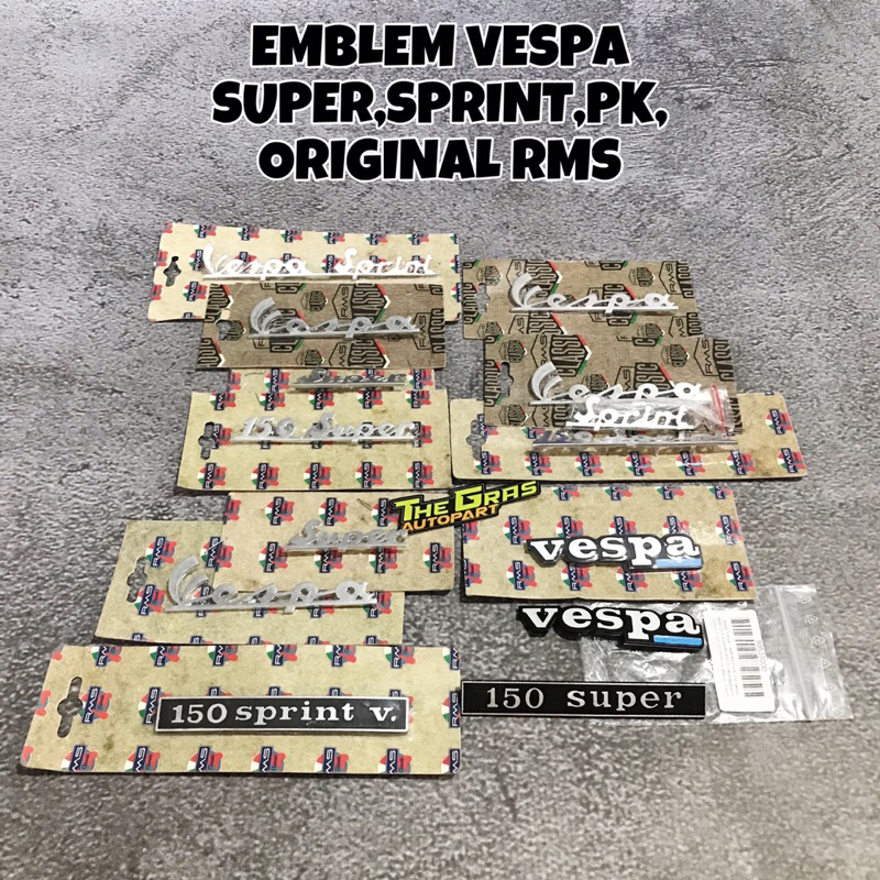 Emblem Vespa Emblem Vespa Super Emblem Vespa Sprint Emblem Tulisan Vespa Emblem Vespa Super Rms Embl