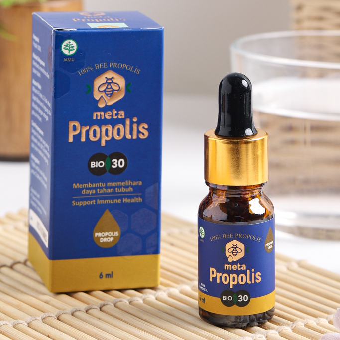 Meta Propolis dengan Bio 30 Original Herbal Alami BPOM ASli