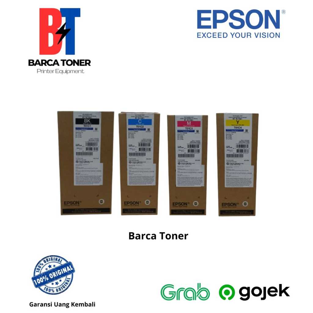 Tinta EPSON T01C Standard Tinta printer Epson WF C579R 579R