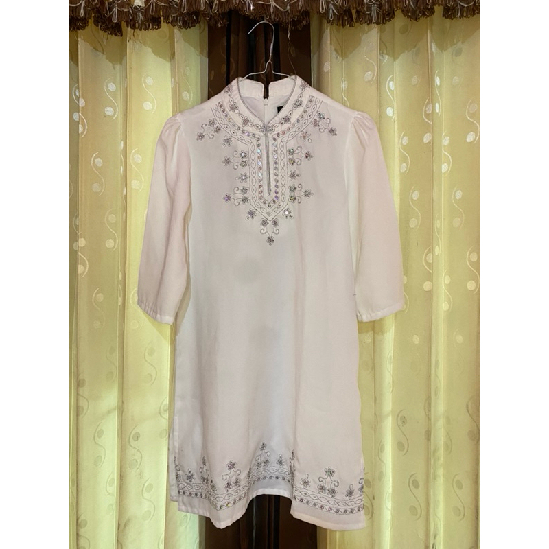 blouse connexion white