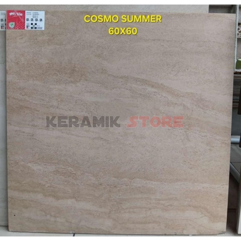 Granit Artile 60x60 Kasar Brown Cosmo Summer
