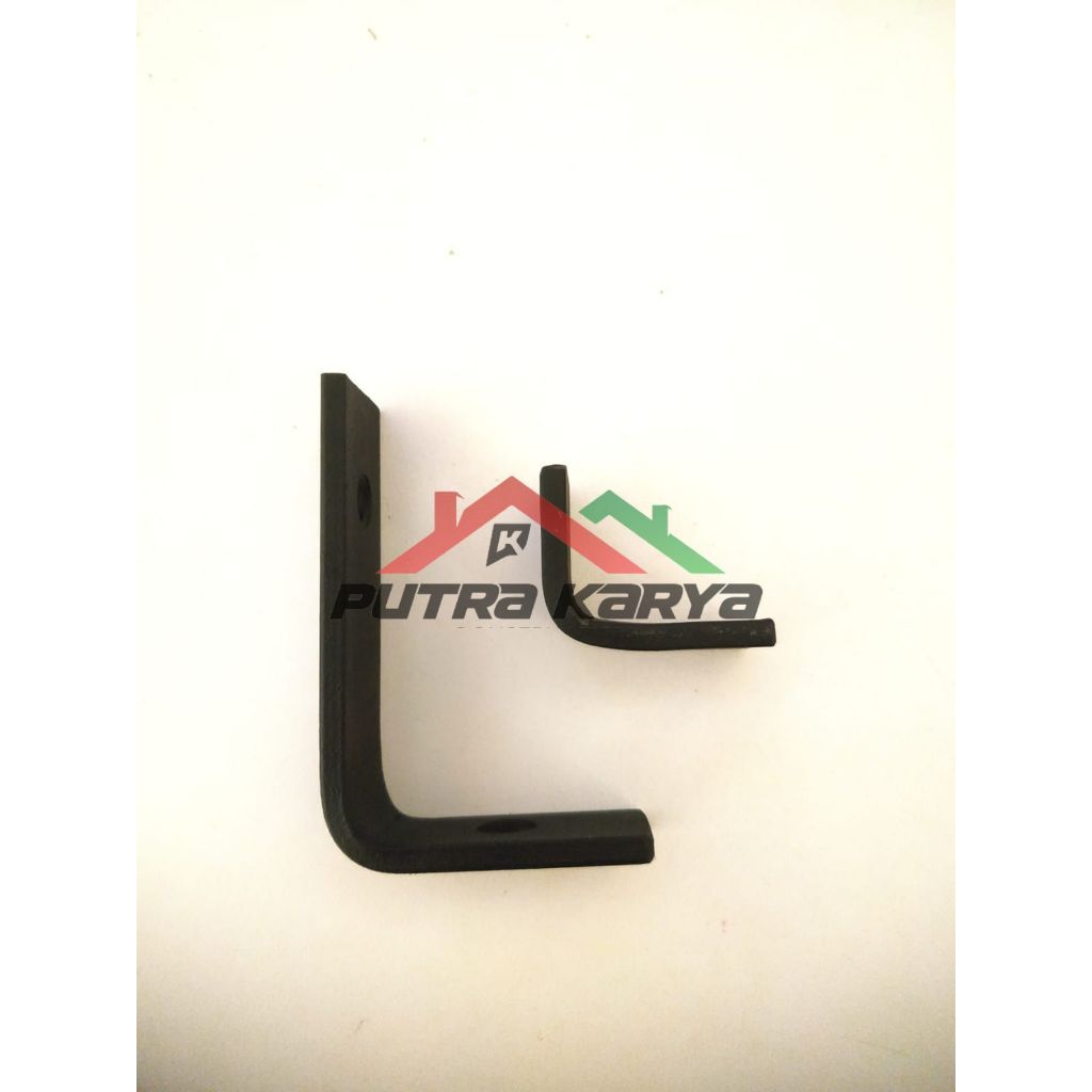 Plat Siku L / Siku Rak / Plat Siku Besi / Siku Ambalan / Siku Gebyok