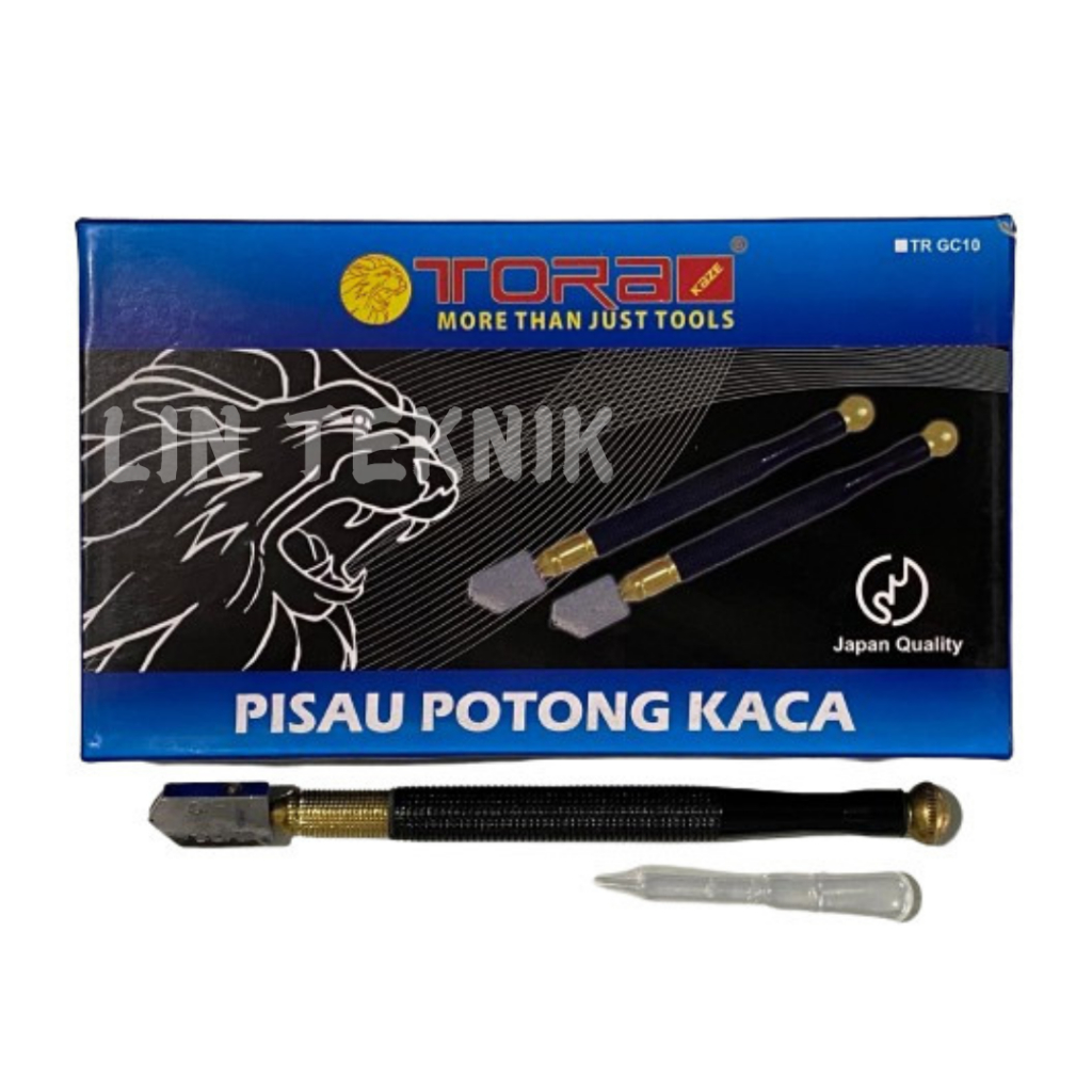 (PER PCS) GLASS CUTTER TORA TR GC-10 ALAT PISAU POTONG KACA GLASS CUTTING JAPAN