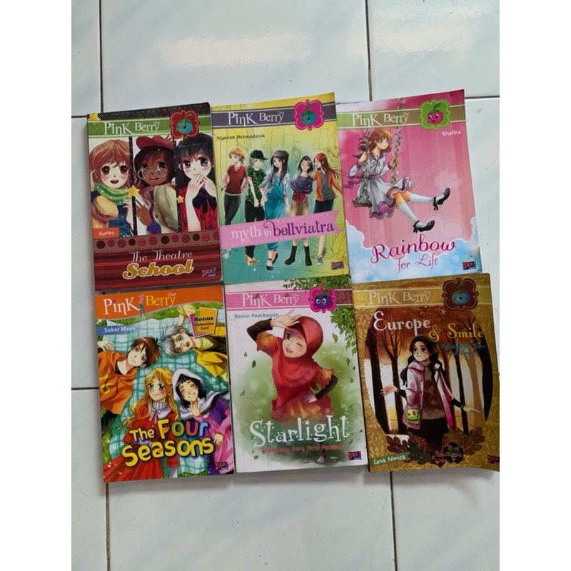 (Part 1) Buku Pink Berry Remaja Terbitan 2012-2014 Preloved