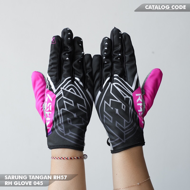RH57 SARUNG TANGAN RH GLOVE 045 || SARUNG TANGAN RACINGHELL (ORIGINAL)
