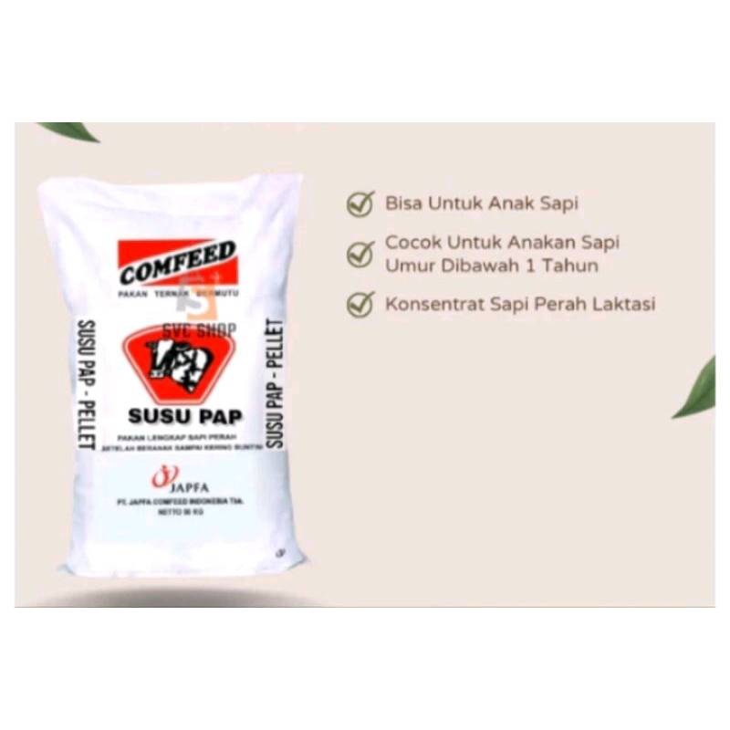 KONSENTRAT SAPI SUSU PAP UNTUK ANAKAN PEDET CEMPE CEPET GEMUK DAN NUTRISI LENGKAP REPACK 1 KG