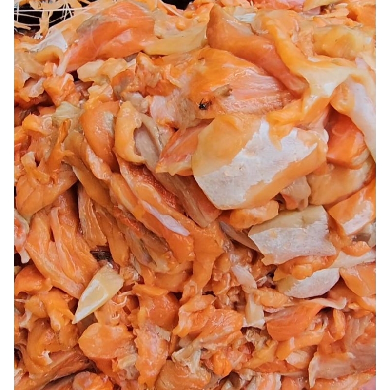 

Potongan Belly Salmon 100 gr/ Sushi grade MPASI BUBUR Organik GRILL TOPPING MENTAI DIMSUM SUSHI