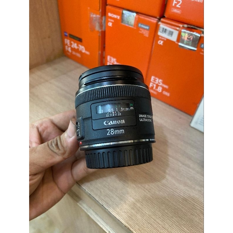 LENSA CANON EF 35MM F2.8 IS USM ULTRASONIC