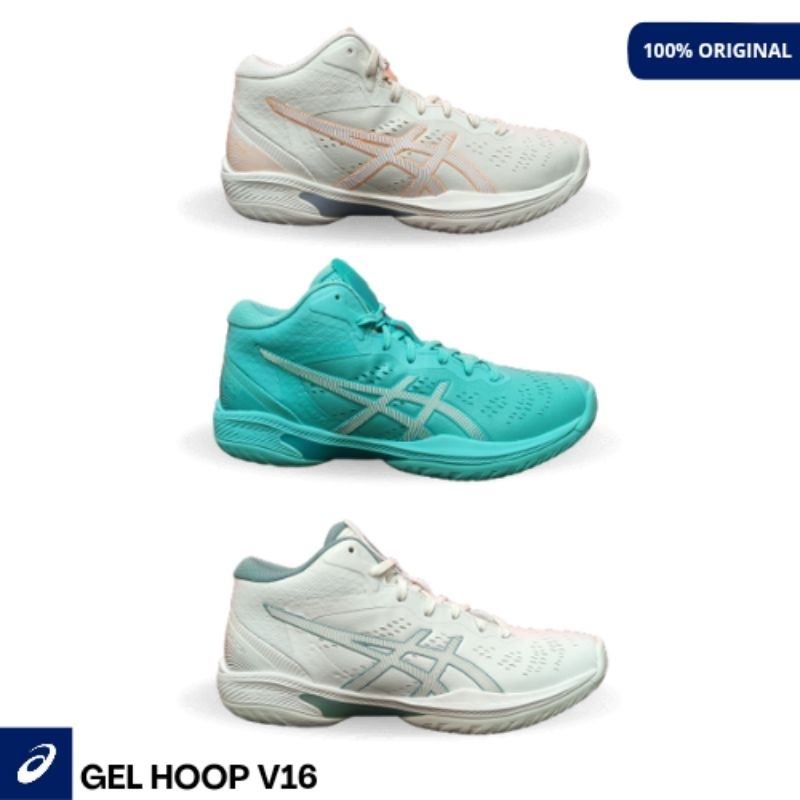 SEPATU VOLI & BASKET ASICS GEL HOOP V16S - ORIGINAL