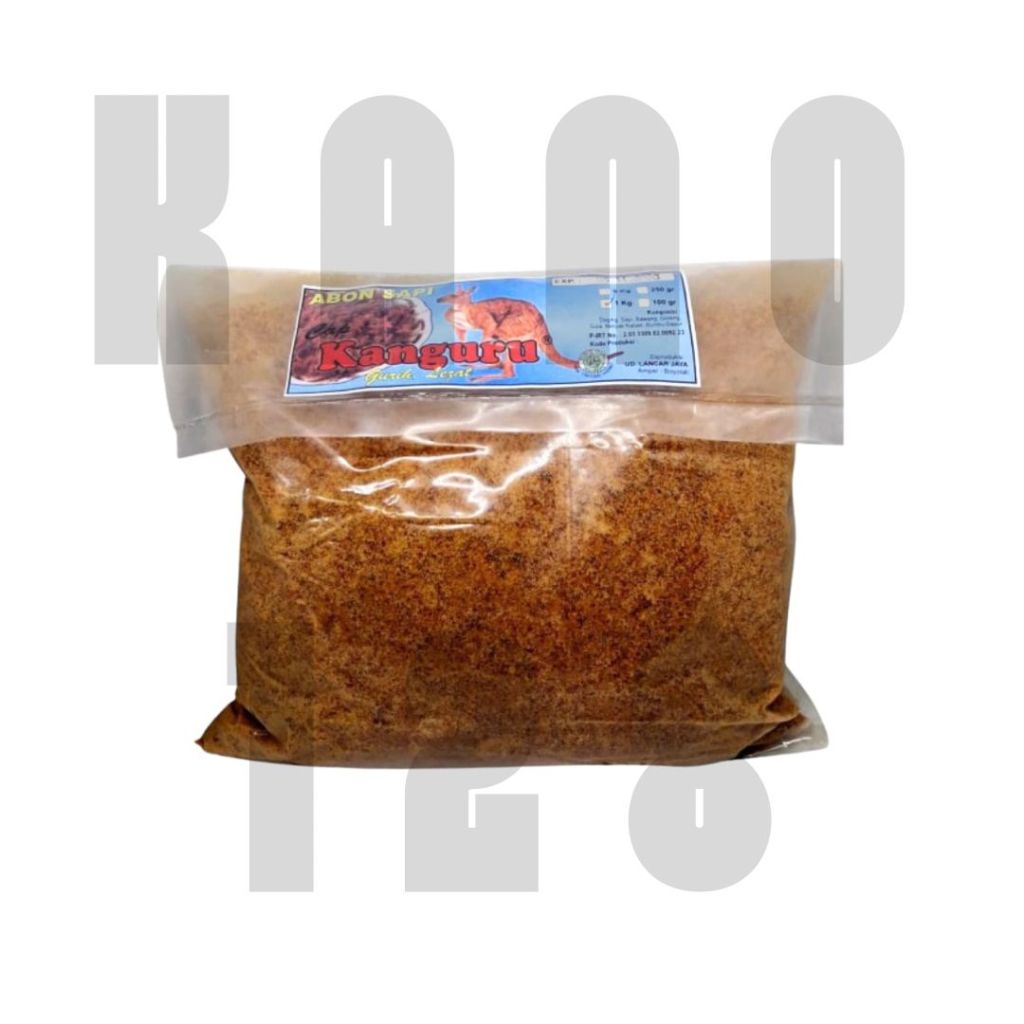 

ABON SAPI KANGGURU KEMASAN 1 KG