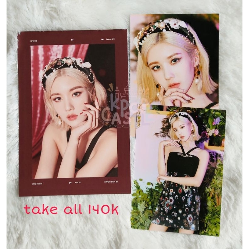[READY] IZONE IZ*ONE One Reeler photoset postcard Eunbi
