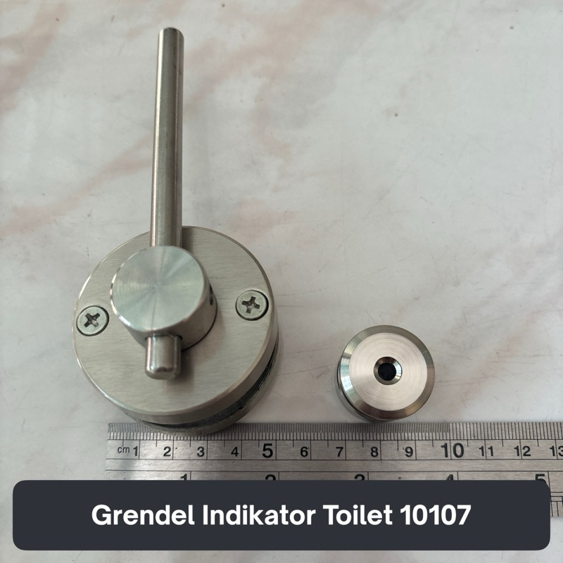 Cubicle Kunci Toilet Grendel Indikator Kunci Kamar Mandi Toilet 10107
