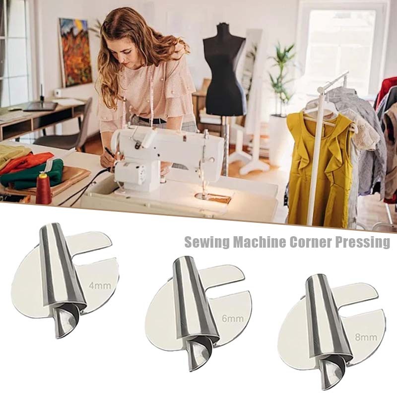 Corong Kelim Mesin Jahit High Speed Sepatu Corong Lipat Mesin Jahit Corong Jahit Kelim