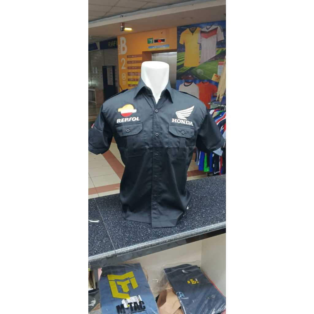 BAJU DAN BORDIR HONDA REPSOL hrc satu hati