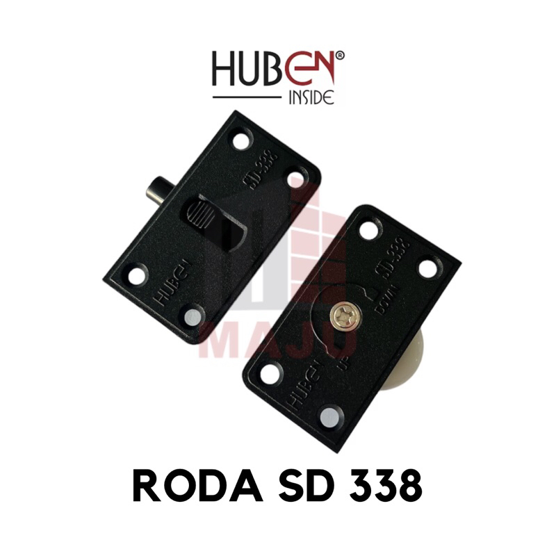 Huben SD 338 Roda Lemari Pintu Geser Sliding Sleding