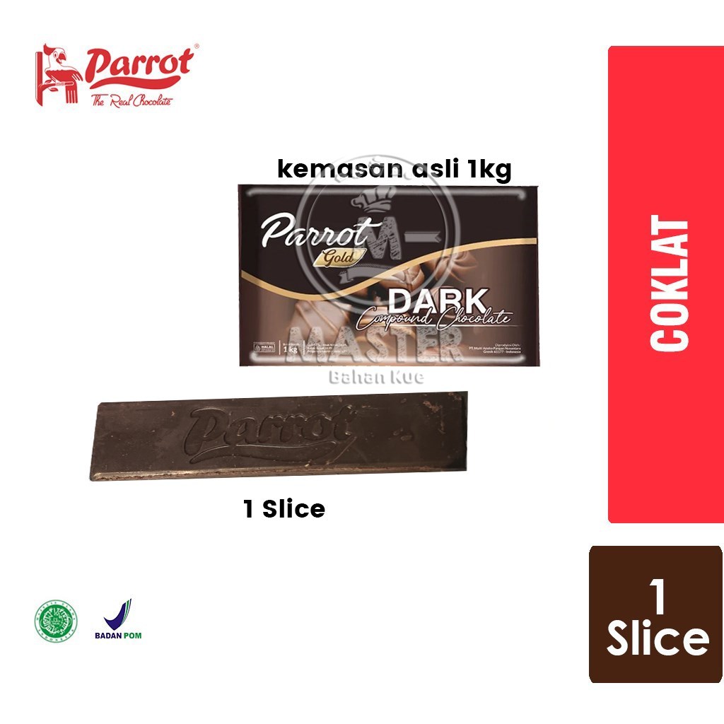 

Coklat Parrot Dark Compound / Chocolate Compound / Coklat Batang [1 Potong]