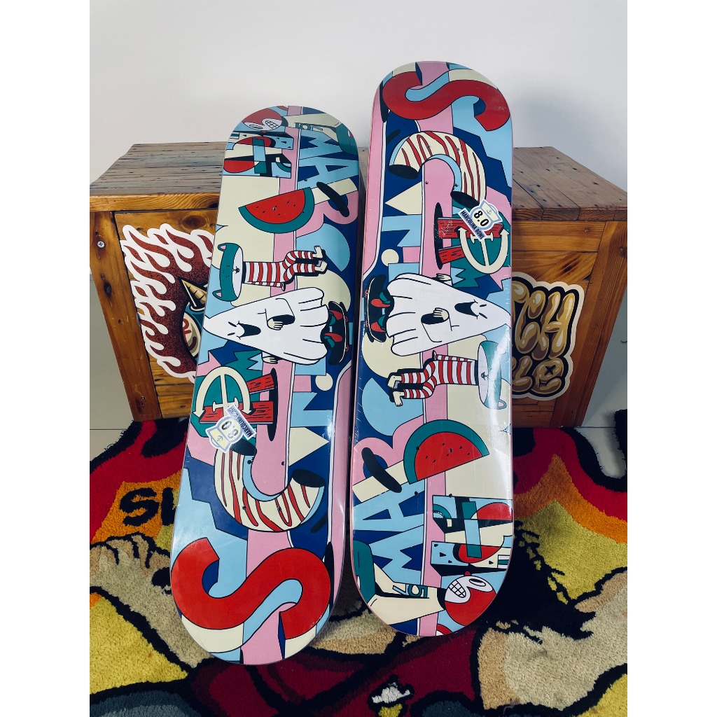 Scratch x Marcolina Deck Papan Skateboard Size 8.0 dan 8.5 - Vert 8.25