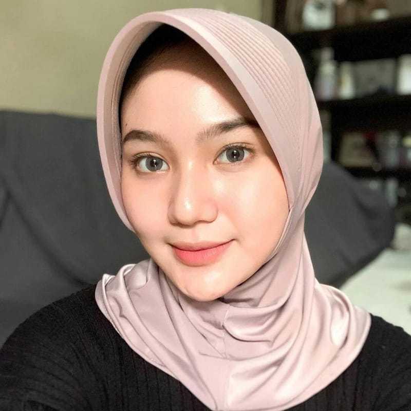 hijab bergo sport pet tebal/ jilbab spoety instan olah raga spandek bergo voli/jilbab instan size s