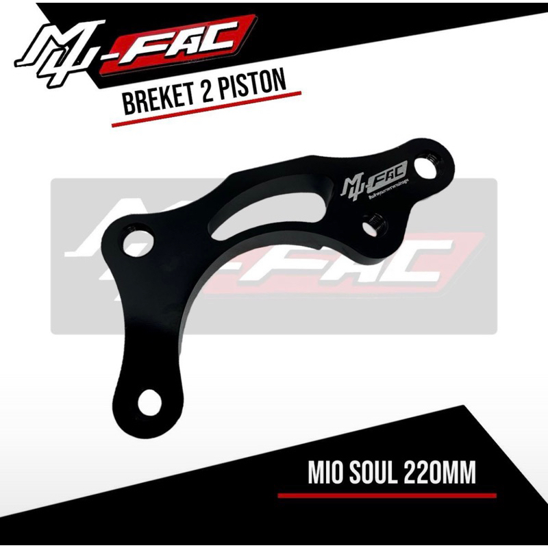 breket kaliper ktc brembo 2p mio smile mio soul fino 220mm