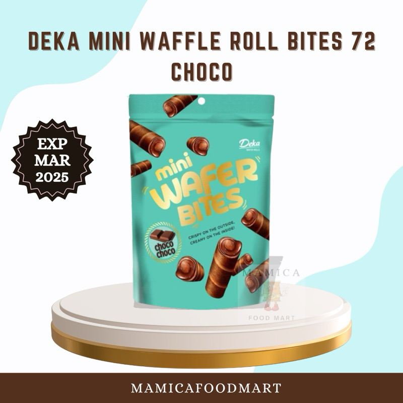 

DEKA WAFER ROLL MINI BITES CHOCO 72G