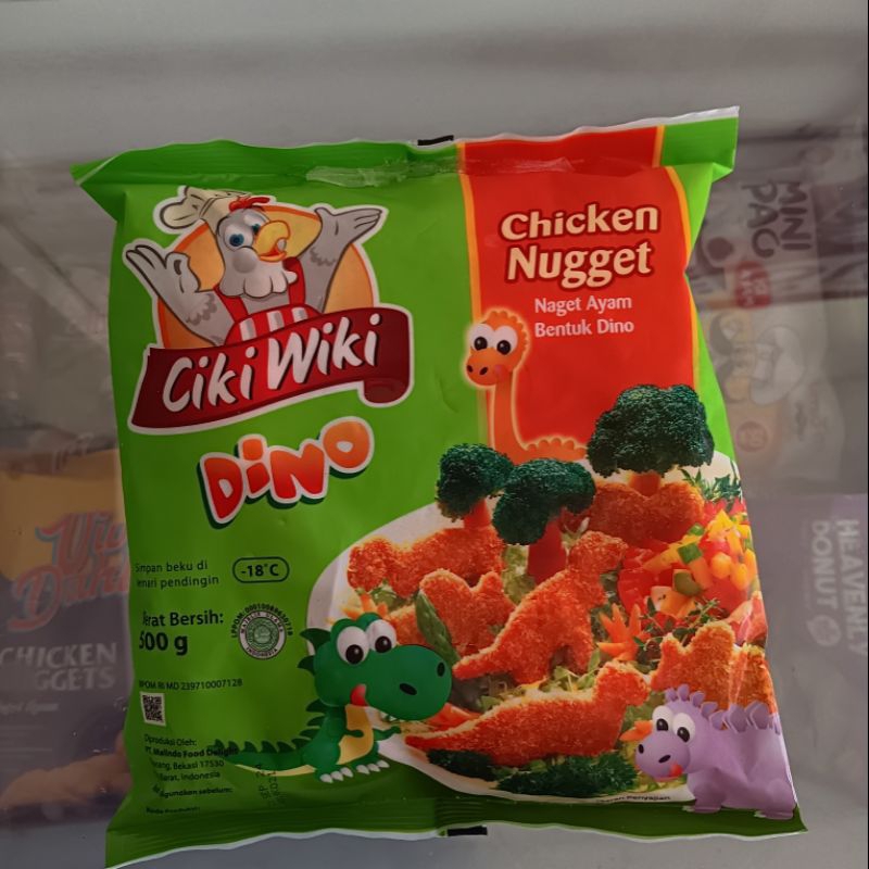 

Chiki Wiki Nugget Dino 500gr